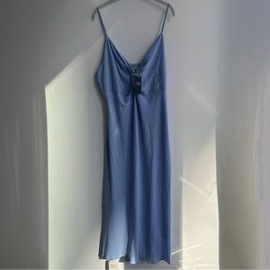 Abercrombie & Fitch Blue Midi Dress